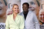 Den Haag 3 september 2025
Premiere Goldband in Pathe Buitenhof Den Haag . Iris de Graaf met partner Tony Boakye