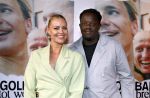 Den Haag 3 september 2025
Premiere Goldband in Pathe Buitenhof Den Haag . Iris de Graaf met partner Tony Boakye