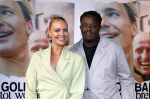 Den Haag 3 september 2025
Premiere Goldband in Pathe Buitenhof Den Haag . Iris de Graaf met partner Tony Boakye