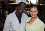 Den Haag 3 september 2025
Premiere Goldband in Pathe Buitenhof Den Haag . Iris de Graaf met partner Tony Boakye