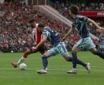 Eindhoven, 21 September 2025
PSV-AJAX, Eindstand 2-2
Kompetitie seizoen 2025-2026
Ismael Saibari met Josip Sutalo