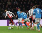 Eindhoven, 21 Oktober 2025
CL Wedstrijd PSV-Napolie, eindstand 6-2
Ismael Saibari met Lorenzo Lucca