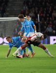 Eindhoven, 21 Oktober 2025
CL Wedstrijd PSV-Napolie, eindstand 6-2
Ismael Saibari met Noa Lang