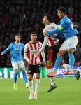 Eindhoven, 21 Oktober 2025
CL Wedstrijd PSV-Napolie, eindstand 6-2
Ivan Perisic met Giovanni Di Lorenzo