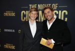 Amsterdam 12 september 2025
Uitreiking Cinemusic Rembrandt Oeuvre Award - tijdens The Night Of Cinemusic in het Concertgebouw. Jeroen Krabbe krijgt Ouvre prijs uit handen van Rene Mioch . Jacob Krabbe met zoon
