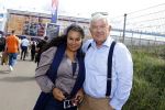 Zandvoort 21 augustus 2025
Grandprix F1 op circuit Zandvoort . Jan v zanen met zijn vrouw