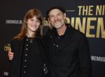 Amsterdam 12 september 2025
Uitreiking Cinemusic Rembrandt Oeuvre Award - tijdens The Night Of Cinemusic in het Concertgebouw. Jeroen Krabbe krijgt Ouvre prijs uit handen van Rene Mioch . Jasper Krabbe met zijn dochter