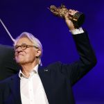 Amsterdam 12 september 2025
Uitreiking Cinemusic Rembrandt Oeuvre Award - tijdens The Night Of Cinemusic in het Concertgebouw. Jeroen Krabbe krijgt Ouvre prijs uit handen van Rene Mioch .