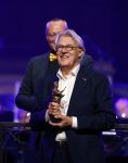 Amsterdam 12 september 2025
Uitreiking Cinemusic Rembrandt Oeuvre Award - tijdens The Night Of Cinemusic in het Concertgebouw. Jeroen Krabbe krijgt Ouvre prijs uit handen van Rene Mioch .