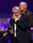 Amsterdam 12 september 2025
Uitreiking Cinemusic Rembrandt Oeuvre Award - tijdens The Night Of Cinemusic in het Concertgebouw. Jeroen Krabbe krijgt Ouvre prijs uit handen van Rene Mioch .