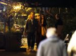 Amsterdam 11 september 2025
Linda de Mol Jeroen Rietbergen Noa Vahle Julian Vahle en zijn vriendin Chelsea Weimar zijn gezellig uitetetn in de nieuwe Hotspot van Amsterdam Restaurant Toet . Ook Ruud Gullit en zijn vriendin Karin de Rooij waren aanwezig .