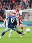 Eindhoven, 21 September 2025
PSV-AJAX, Eindstand 2-2
Kompetitie seizoen 2025-2026
Joey Veerman met Oliver Edvardsen