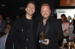 Tilburg 29 september 2025
Buma prijzen worden uitgereikt in 013 in Tilburg . John Dirne krijgt prijs uit houden Nicky Romero