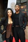 Amsterdam 3 september 2025
Septimius Awards, in Tuschinski Theater. Jonathan Majors  met zijn vrouw Meagan Good