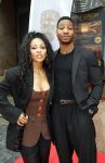 Amsterdam 3 september 2025
Septimius Awards, in Tuschinski Theater. Jonathan Majors  met zijn vrouw Meagan Good