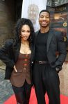 Amsterdam 3 september 2025
Septimius Awards, in Tuschinski Theater. Jonathan Majors  met zijn vrouw Meagan Good