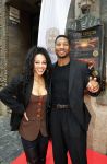 Amsterdam 3 september 2025
Septimius Awards, in Tuschinski Theater. Jonathan Majors  met zijn vrouw Meagan Good