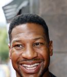 Amsterdam 3 september 2025
Septimius Awards, in Tuschinski Theater. Jonathan Majors  met zijn vrouw Meagan Good