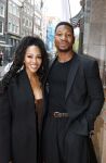 Amsterdam 3 september 2025
Septimius Awards, in Tuschinski Theater. Jonathan Majors  met zijn vrouw Meagan Good