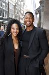Amsterdam 3 september 2025
Septimius Awards, in Tuschinski Theater. Jonathan Majors  met zijn vrouw Meagan Good