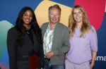 Hilversum 9 september 2025
NPO najaarspresentatie bij beeld en geluid .  
Joris Linssen  Jetske v d Elsen en Sosha Duysker