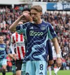 Eindhoven, 21 September 2025
PSV-AJAX, Eindstand 2-2
Kompetitie seizoen 2025-2026
Kenneth Taylor scoort uit penalty 1-1