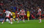 Eindhoven, 16 September 2025
CL wedstrijd PSV-Union Saint-Gilloise, eindsatnd 1-3
Kevin Rodriguez  Yarek Gasiorowski Armando Obispo Ruben v Bommel en Joey Veerman