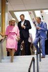 Flevoland 9 september 2025
Koning Willem Alexander en Koningin Maxima op streekbezoek in Flevoland . Het regende de hele dag .