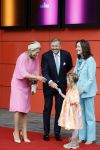 Flevoland 9 september 2025
Koning Willem Alexander en Koningin Maxima op streekbezoek in Flevoland . Het regende de hele dag .
