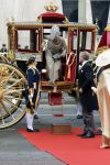 Den Haag 16 september 2025
Prinsjesdag 2025 met aanwezig namens de koninklijke familie , Koning Willem Alexander Koningin Maxima Prinses Amalia Prinses Alexia Prinses Ariane Prins Constantijn en Prinses Laurentien . Koningin Maxima viel bijna op de rode loper