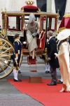 Den Haag 16 september 2025
Prinsjesdag 2025 met aanwezig namens de koninklijke familie , Koning Willem Alexander Koningin Maxima Prinses Amalia Prinses Alexia Prinses Ariane Prins Constantijn en Prinses Laurentien . Koningin Maxima viel bijna op de rode loper