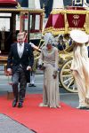 Den Haag 16 september 2025
Prinsjesdag 2025 met aanwezig namens de koninklijke familie , Koning Willem Alexander Koningin Maxima Prinses Amalia Prinses Alexia Prinses Ariane Prins Constantijn en Prinses Laurentien . Koningin Maxima viel bijna op de rode loper