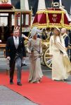 Den Haag 16 september 2025
Prinsjesdag 2025 met aanwezig namens de koninklijke familie , Koning Willem Alexander Koningin Maxima Prinses Amalia Prinses Alexia Prinses Ariane Prins Constantijn en Prinses Laurentien . Koningin Maxima viel bijna op de rode loper