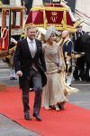 Den Haag 16 september 2025
Prinsjesdag 2025 met aanwezig namens de koninklijke familie , Koning Willem Alexander Koningin Maxima Prinses Amalia Prinses Alexia Prinses Ariane Prins Constantijn en Prinses Laurentien . Koningin Maxima viel bijna op de rode loper