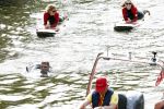 Amsterdam 6  september 2025
Maarten v d Weijden zwemt 75 km in 24 uur voor Jeugdfonds Sport Cultuur amsterdam . Zijn vriendin Anne begeleidt hem met een sloep .