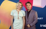 Hilversum 9 september 2025
NPO najaarspresentatie bij beeld en geluid . Marlijn Weerdenburg en Rik v d Westelaken