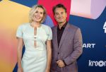 Hilversum 9 september 2025
NPO najaarspresentatie bij beeld en geluid . Marlijn Weerdenburg en Rik v d Westelaken
