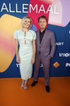Hilversum 9 september 2025
NPO najaarspresentatie bij beeld en geluid . Marlijn Weerdenburg en Rik v d Westelaken