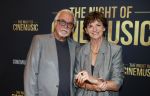 Amsterdam 12 september 2025
Uitreiking Cinemusic Rembrandt Oeuvre Award - tijdens The Night Of Cinemusic in het Concertgebouw. Jeroen Krabbe krijgt Ouvre prijs uit handen van Rene Mioch .  Martine v os met haar man Wouter Stips