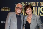 Amsterdam 12 september 2025
Uitreiking Cinemusic Rembrandt Oeuvre Award - tijdens The Night Of Cinemusic in het Concertgebouw. Jeroen Krabbe krijgt Ouvre prijs uit handen van Rene Mioch .  Martine v os met haar man Wouter Stips