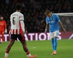 Eindhoven, 21 Oktober 2025
CL Wedstrijd PSV-Napolie, eindstand 6-2
Noa Lang bij Napoli