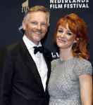 Utrecht 26 september 2025
Premiere voor de meisjes tijdens openingsavond Filmdagen Utrecht 2025 in de stadsschouwburg . Noortje Herlaar kwam met Barry Atsma
