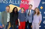 Hilversum 9 september 2025
NPO najaarspresentatie bij beeld en geluid . 
Paulien Cornelisse Herman v d Zandt  Joris Linssen  Jetske v d Elsen en Sosha Duysker