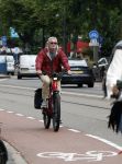 Amsterdam 1 september 2025
Porgy Franssen op de electrische fiets in Amsterdam zuid.