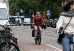 Amsterdam 1 september 2025
Porgy Franssen op de electrische fiets in Amsterdam zuid.