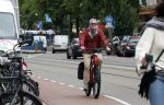 Amsterdam 1 september 2025
Porgy Franssen op de electrische fiets in Amsterdam zuid.