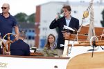 Amsterdam 24 augustus 202
Prins Maurits en Prinses MarilÃ¨ne hebben drie kinderen: Anna (geboren in 2001), Lucas (geboren in 2002), en Felicia (geboren in 2005). Hun volledige achternaam is Van Lippe-Biesterfeld van Vollenhoven . Prins Maurits neemt met zijn gezin de Vlootschouw af tijdens de laatste dag van Sail. Ze varen met de Groene Draeck.