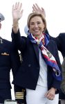Amsterdam 24 augustus 202
Prins Maurits en Prinses MarilÃ¨ne hebben drie kinderen: Anna (geboren in 2001), Lucas (geboren in 2002), en Felicia (geboren in 2005). Hun volledige achternaam is Van Lippe-Biesterfeld van Vollenhoven . Prins Maurits neemt met zijn gezin de Vlootschouw af tijdens de laatste dag van Sail. Ze varen met de Groene Draeck.