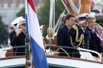 Amsterdam 24 augustus 202
Prins Maurits en Prinses MarilÃ¨ne hebben drie kinderen: Anna (geboren in 2001), Lucas (geboren in 2002), en Felicia (geboren in 2005). Hun volledige achternaam is Van Lippe-Biesterfeld van Vollenhoven . Prins Maurits neemt met zijn gezin de Vlootschouw af tijdens de laatste dag van Sail. Ze varen met de Groene Draeck.