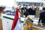 Amsterdam 24 augustus 202
Prins Maurits en Prinses MarilÃ¨ne hebben drie kinderen: Anna (geboren in 2001), Lucas (geboren in 2002), en Felicia (geboren in 2005). Hun volledige achternaam is Van Lippe-Biesterfeld van Vollenhoven . Prins Maurits neemt met zijn gezin de Vlootschouw af tijdens de laatste dag van Sail. Ze varen met de Groene Draeck.